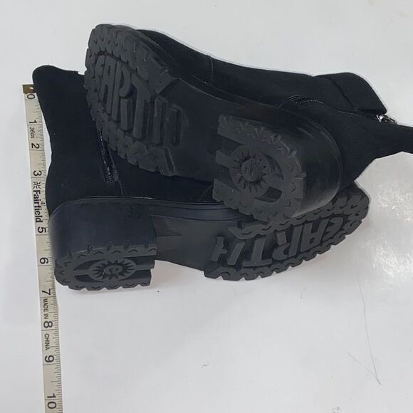 EARTH SHOE LEATHER UPPER SUEDE MANMADE OUTSOLE SHOES SIZE 5.5 BOOTS - Picture 7 of 10